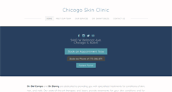 Desktop Screenshot of chicagoskinclinic.com